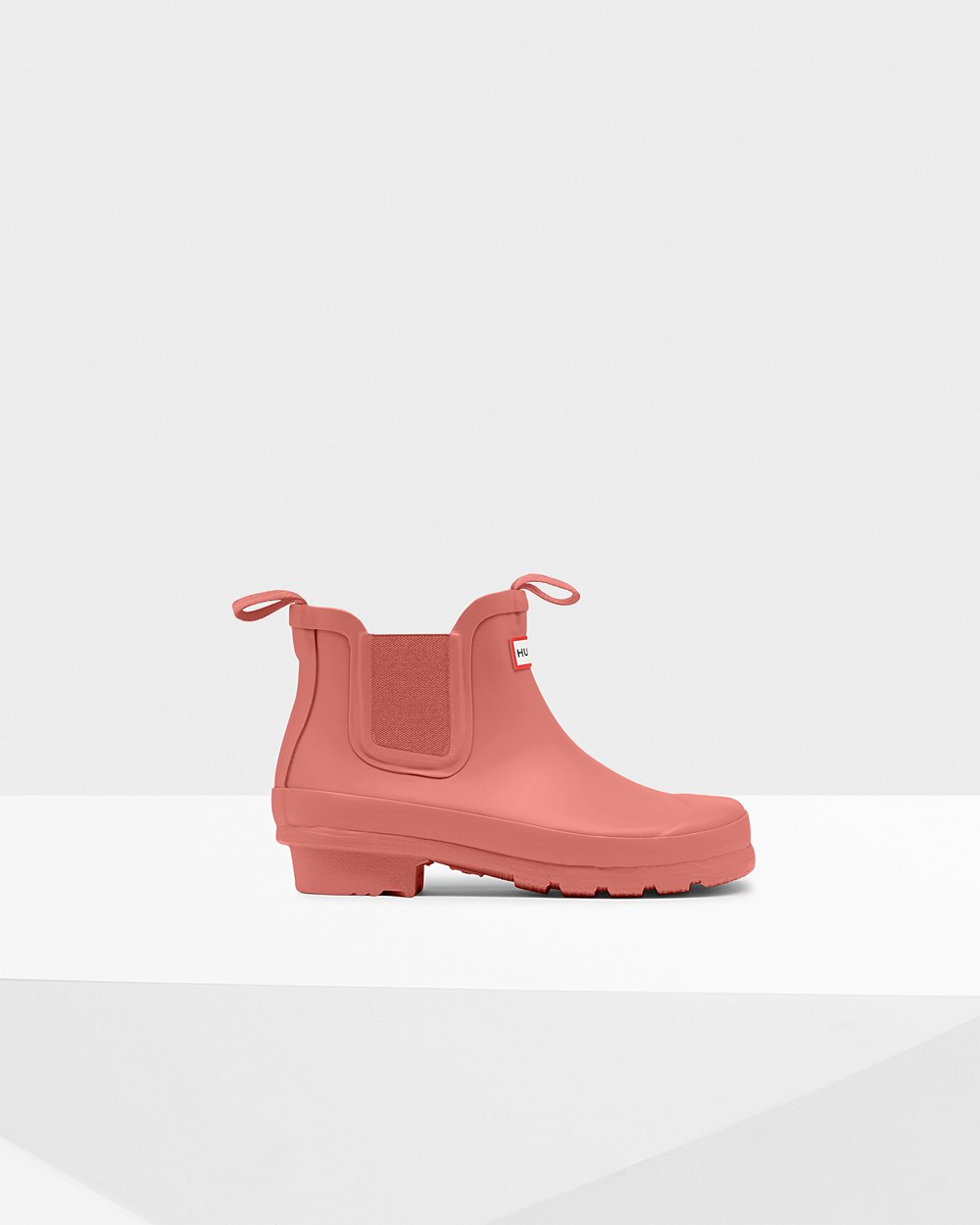 Kids Chelsea Boots - Hunter Original Big (35TSQYRGW) - Pink